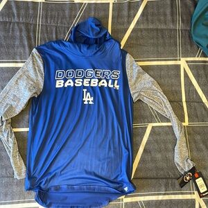 Fanatics Los Angeles Dodgers thin polyester hoodie